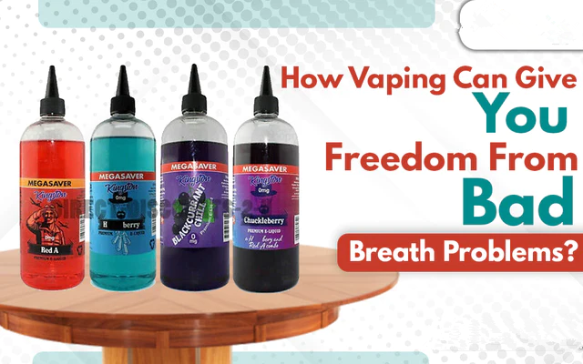 How Vaping Can Give You Freedom From Bad Breath Problems?