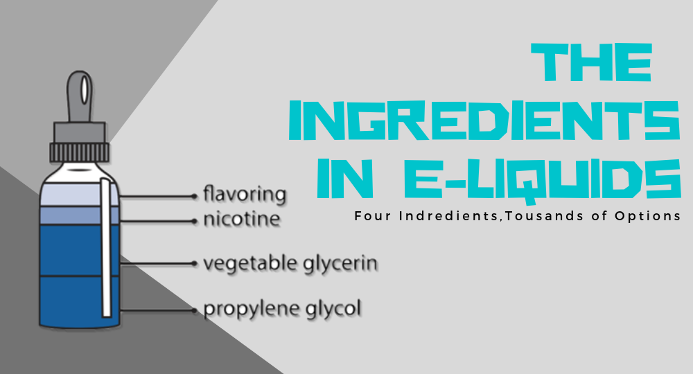 The Ingredients in E-liquids